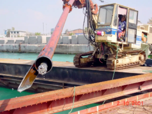 υποθαλάσσια έργα με ανατινάξεις εξόρυξη