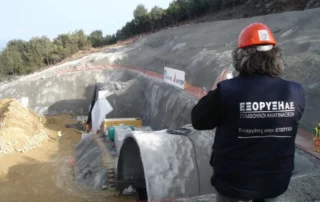 Διάνοιξη σηράγγων ελεγχόμενες ανατινάξεις εξόρυξη