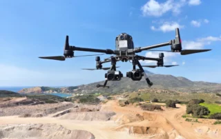 Επίβλεψη ανατινάξεων με drone εξόρυξη